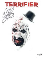 David Howard Thornton signed 8x10 Photo Art the Clown Terrifier 2 JSA