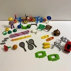 Playmobil Sports Equipment Lot of 34 Pieces  Assorted Vintages 4499 5571