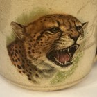Monroe Salt Works Stoneware Cheetah Mug Coffee Tea Mug Large RARE HTF — photo 2