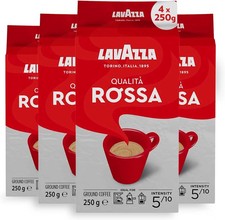 Lavazza Qualita Rossa Ground Coffee 1KG (4 x 250g) 23.99 per kilo