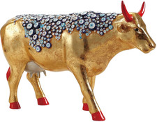 COW PARADE Large THE EVIL EYE - CELEBRATION COW Resin