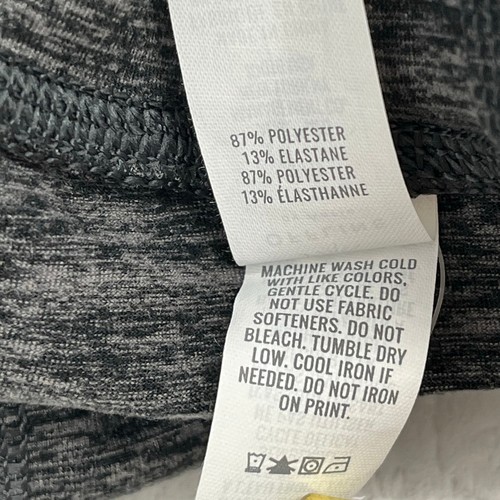 Offline by Aerie Dark Heather Gray Fold Over Workout Maternity Jogger Pants XS - Picture 5 of 11
