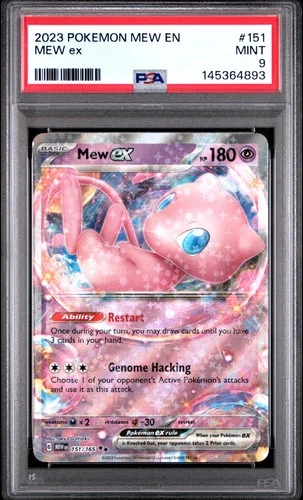 2023 POKEMON MEW EN-151 #151 MEW EX PSA 9