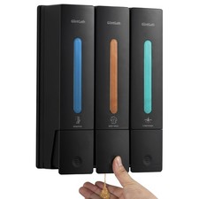 Shampoo and Conditioner Dispenser Shower Soap Dispenser Shower Dispenser 3 Ch...