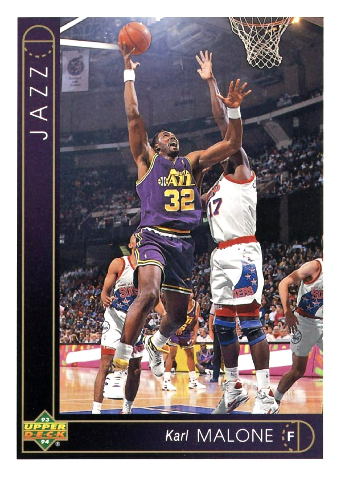 1993-94 Upper Deck #274 Karl Malone Utah Jazz HOF