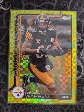 2025 Topps Chrome - Jaylen Warren #253 Lime Green X-Fractor