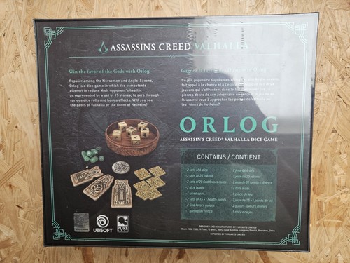 Assassin's Creed Valhalla Orlog Board Game Dice New Sealed - Picture 2 of 2