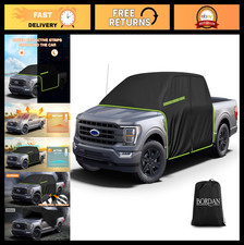 Media cubierta impermeable para Ford F150 F250 2015-2025 - Protección UV contra el polvo, cremallera