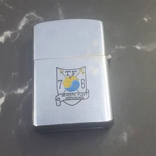 Vietnam Era Task Force 76 Amphibious Force 7th Fleet Unbranded Case Zippo Insert
