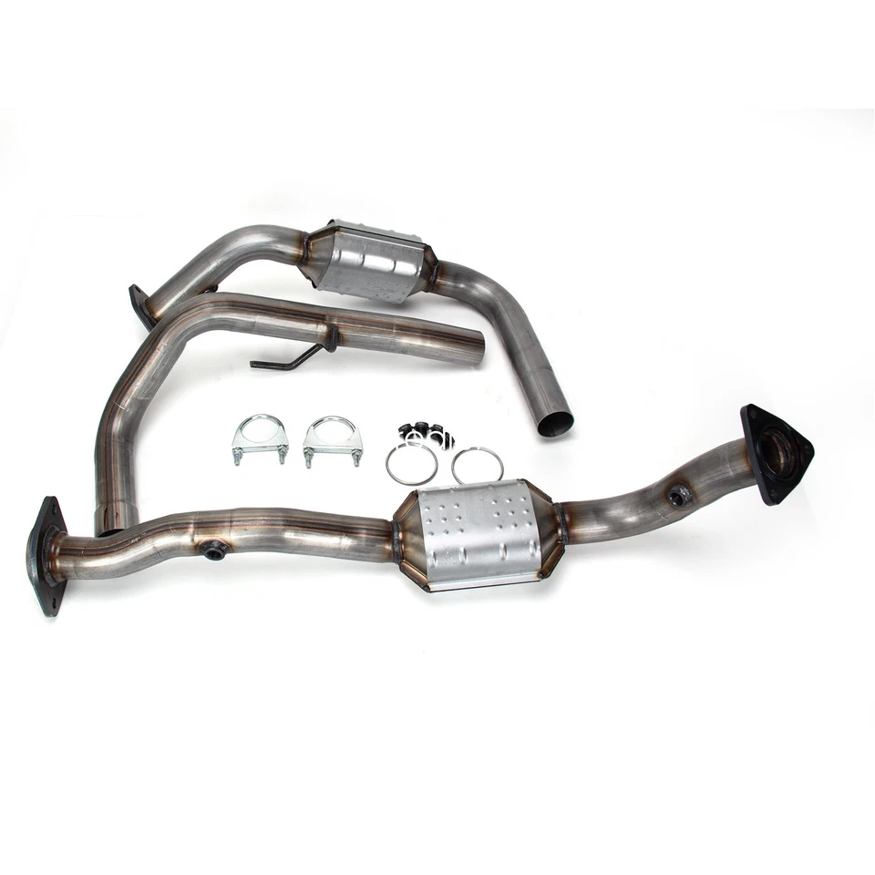 2x Conversor Catalítico com Gaxetas Para 2003-2006 Hummer H2 6.0L Esquerda e Direita - Imagem 3 de 4