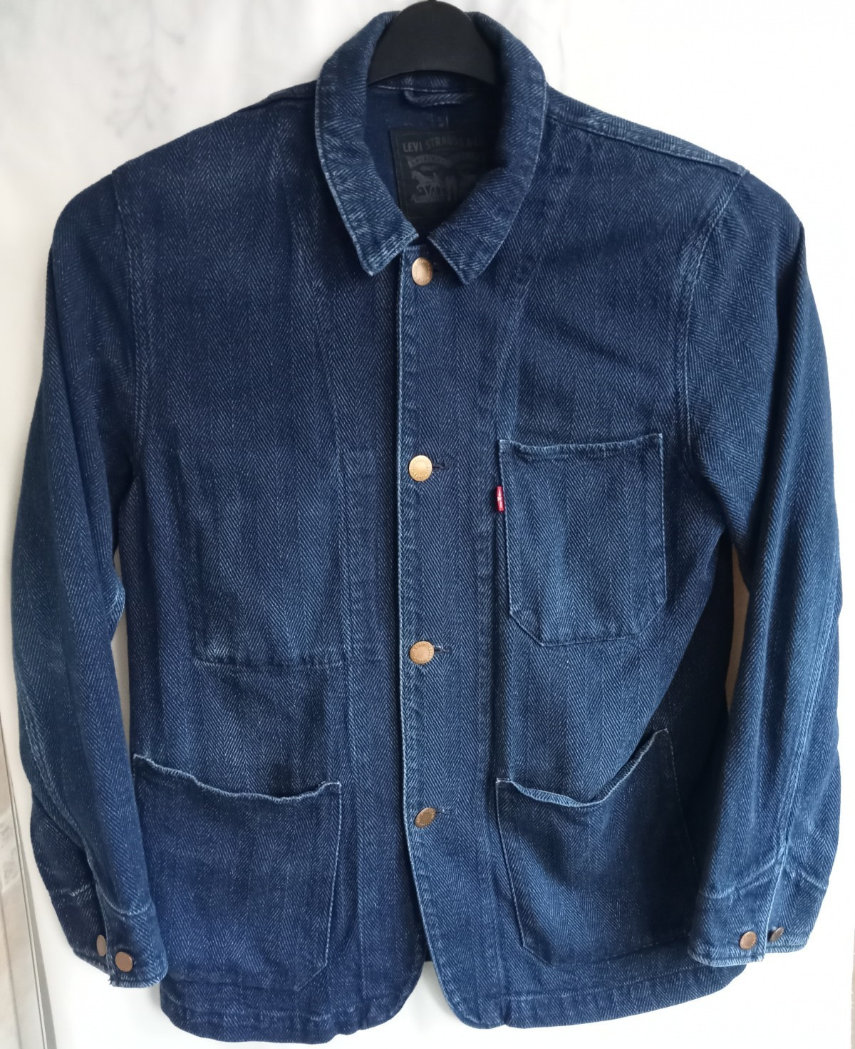 Levi's Size Medium Engineer Coat Jacket Railroad … - image 1