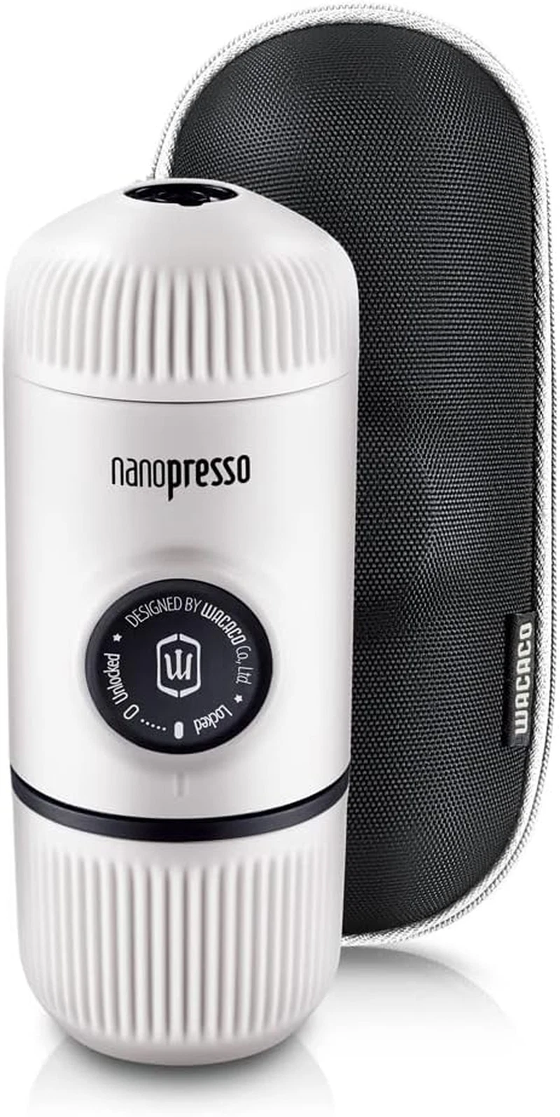Nanopresso Portable Espresso Maker Bundled with Protective Case, Upgrade Version