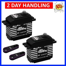 2PCS RC Digital Servo,  Fully Waterproof 40KG Metal Gear Servo High Torque Se...