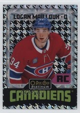 2024 O-Pee-Chee Platinum Retro Rookies Houndstooth 4/15 Logan Mailloux #R80 3h1