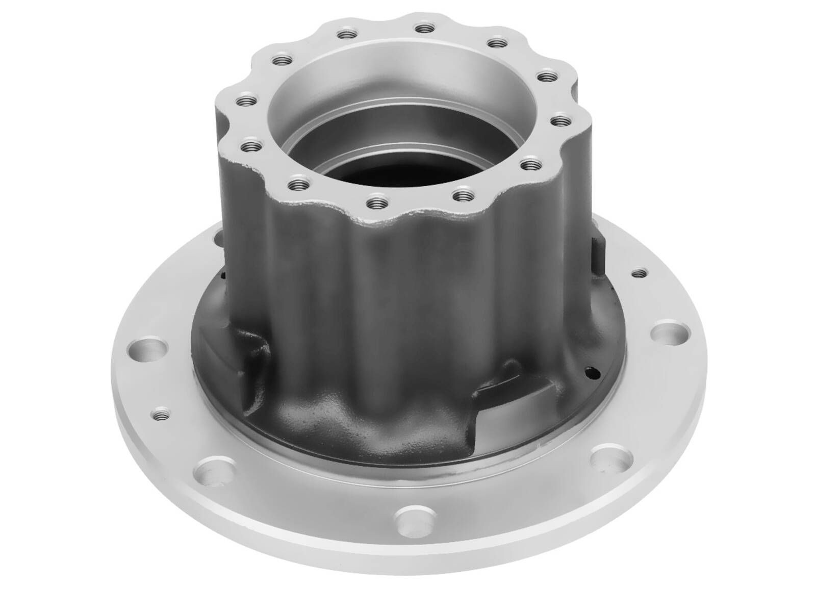 Moyeu de roue 120mm pour essieu de camion lourd DT Spare Parts 7.32001