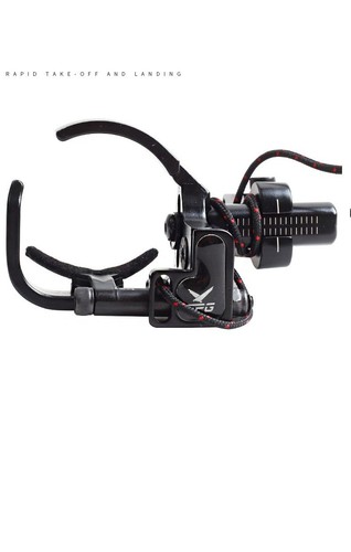 Arrow Rest Compound Bow Right Hand Aluminum Alloy Black Buckle Drop Away - Picture 18 of 24
