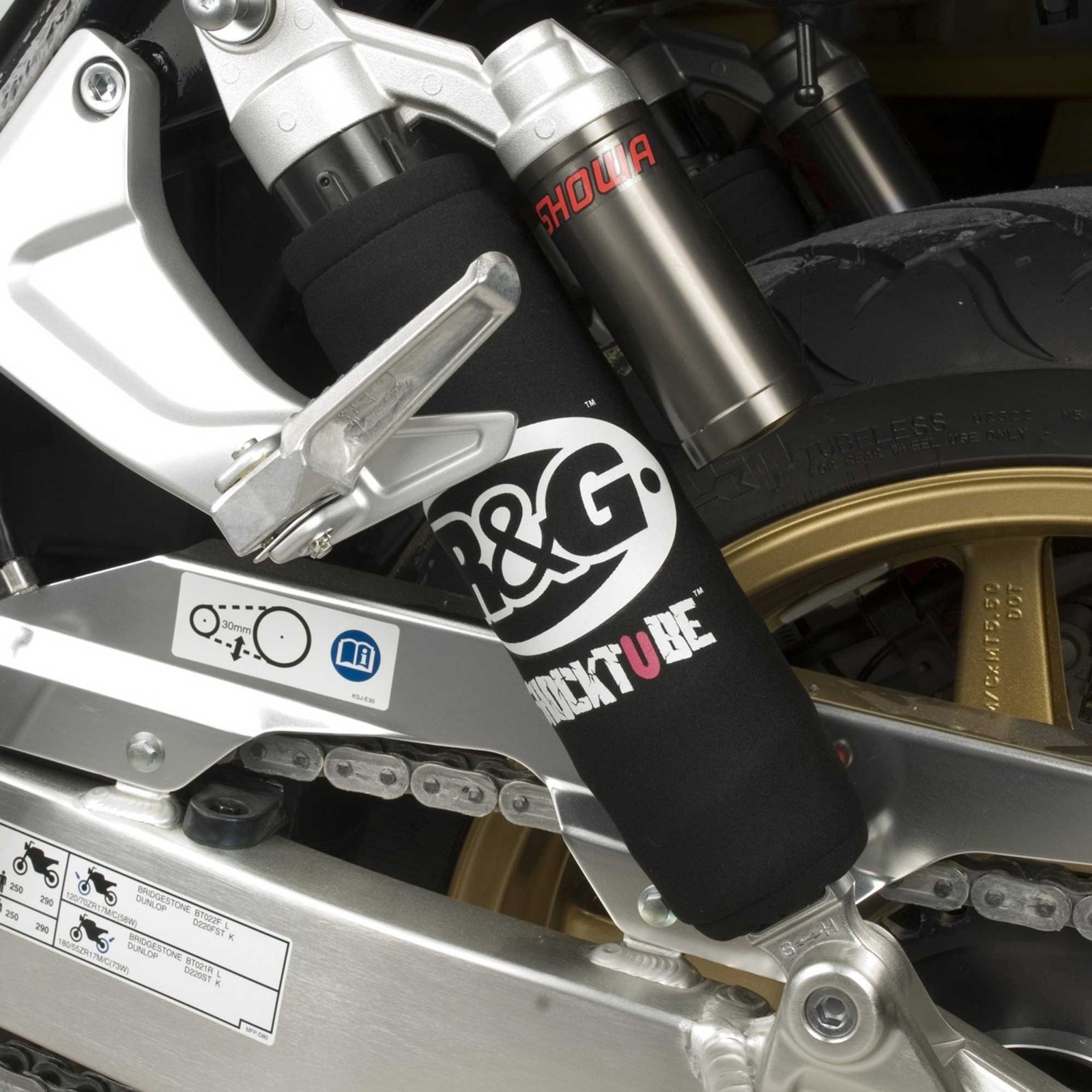 R&G Motorcycle Shock Tube For Aprilia 2011 850 Mana