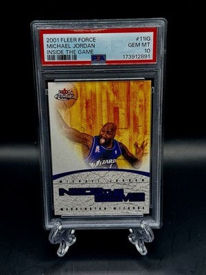 Michael Jordan 01-02 Fleer Force Inside the Game #11IG 023/699 JERSEY MATCH