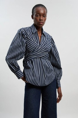 Karen Millen Blouse Womens Elevated Day Tops