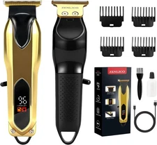 Hair Clippers for Men, Rechargeable Men's Beard Trimmer & Clippers, Cordless Gro