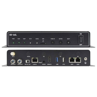 Multimedia Player LED Synchronous and Asynchronous Playback Box HD-A4L #yr