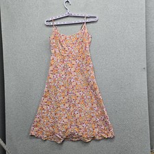 Old Navy Women Dress M Yellow Floral Cami  Su...
