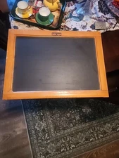 National School  Natural Slate Chalk Board Vintage Made In Slatington Penna USA