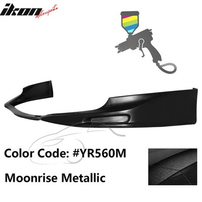 Fits 09-10 Acura TSX CU1 JDM Style Front Bumper Lip Spoiler PU Painted #YR560M