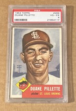 1953 Topps #269 Duane Pillette PSA 4 VG-EX St. Louis Browns