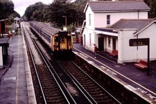 1998 Diesel Loco 1599 Sheperds Well Railway Slide Ref 7688M