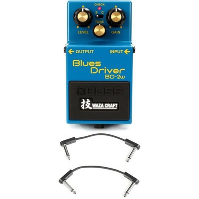 Boss BD-2W Waza Craft Blues Driver Pedal with EBS Patch Cables | eBay