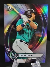 2022 Bowman Platinum- Rookies Cal Raleigh [Base] #83 (RC)