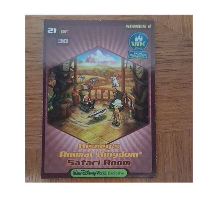 VMK Animal Kingdom Safari Room Series 2 Card 21/30 Virtual Magic Kingdom