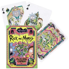 Rick And Morty Playing Cards Deck Premium Theory 11 Magic Tricks USpcc T1182
