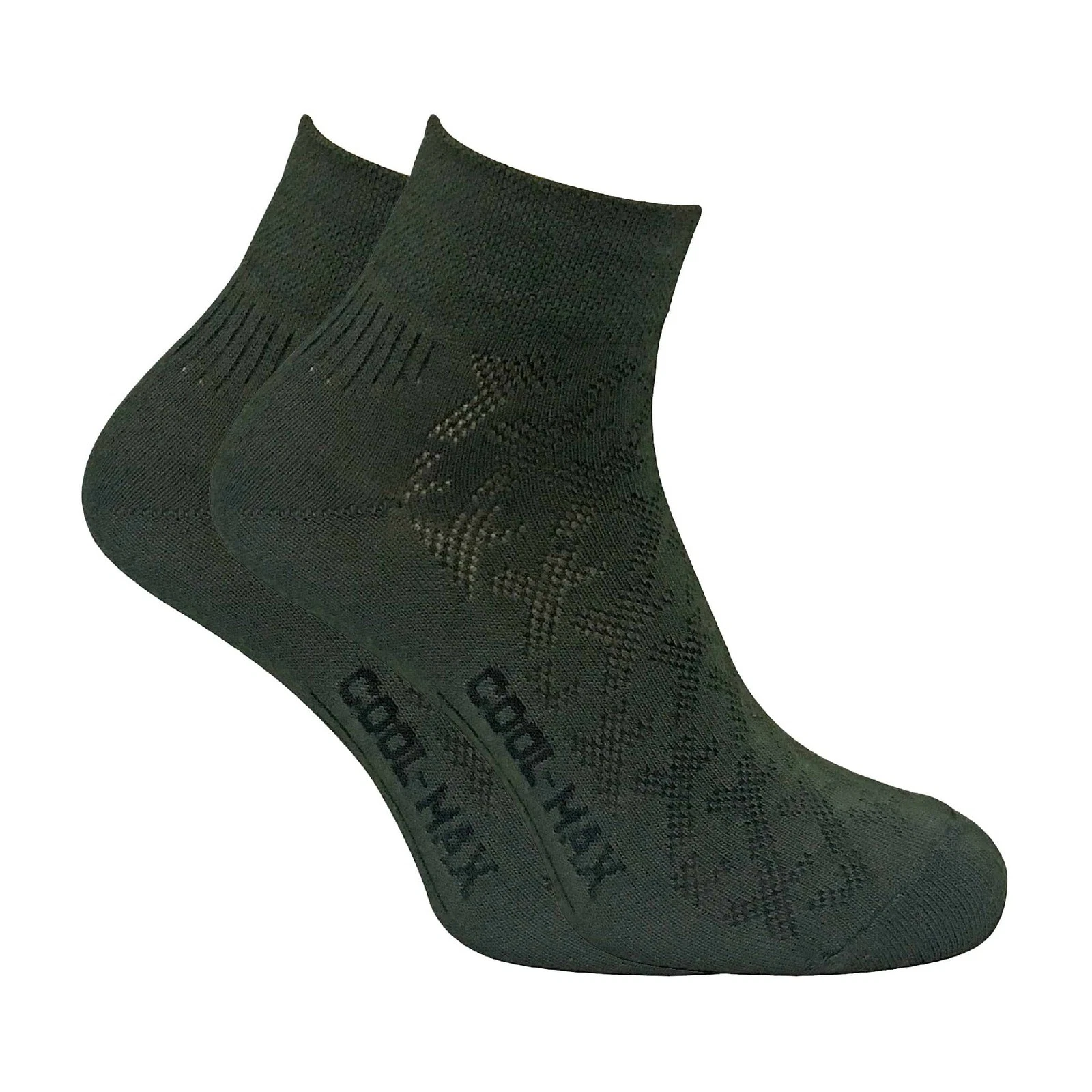 Dr Hunter - 2 Pairs Mens Coolmax Breathable Low Cut Hiking Socks for Summer