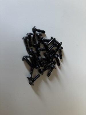  Saeco Moltio Xelsis TORX Schrauben für Plastik Schwarz Linsenkopf 25er Set 