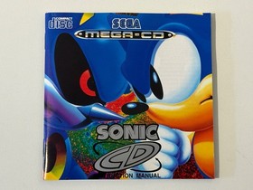 Sonic CD Sega  mega Cd Game Boxed With Manual Rare