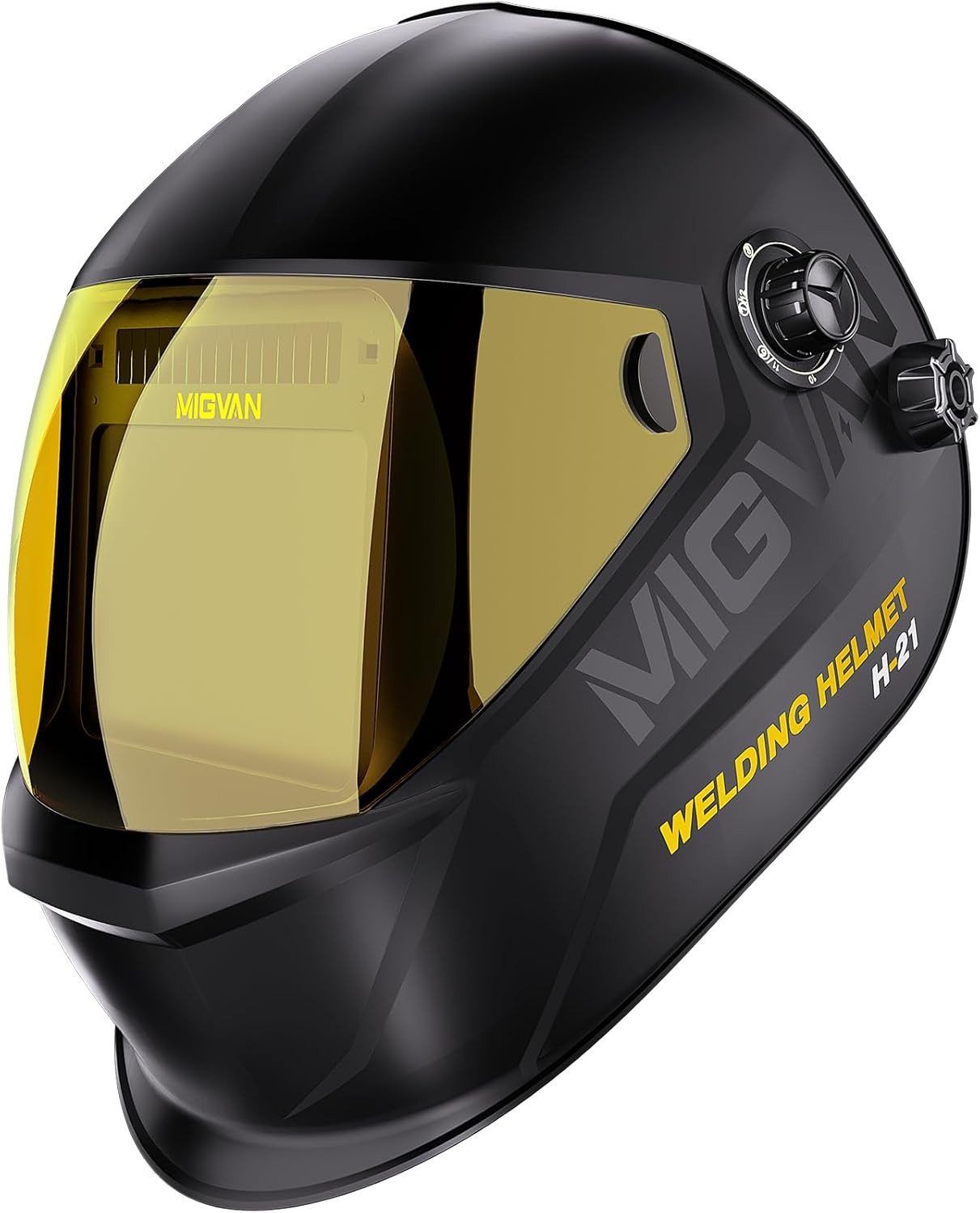 Auto Darkening True Color Large Viewing, Welding Hood Solar/