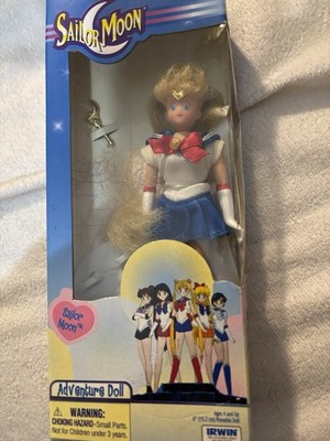 IRWIN Sailor Moon Adventure Doll 6'' Licensed Reproduction w/ Accessories & Stand