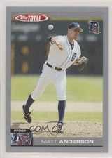 2004 Topps Total Silver Matt Anderson #67 0q3
