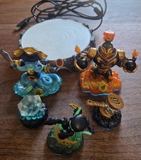Skylanders SWAP Force Lot 6 Pc: Portal 0000547 Wii PS4 PS3, Dark Blast Zone, Elf