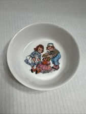 1969 Raggedy Ann Andy Melamine Bobbs-Merrill Oneida Deluxe 3258 Vintage Bowl 5"