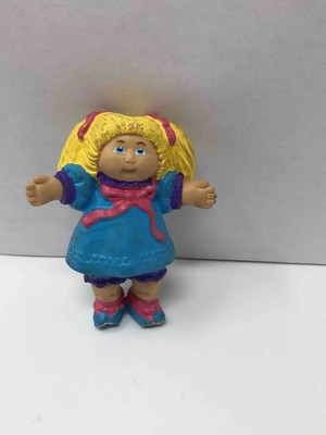 1984 Cabbage Patch Kids Blonde Girl With Blue Dress