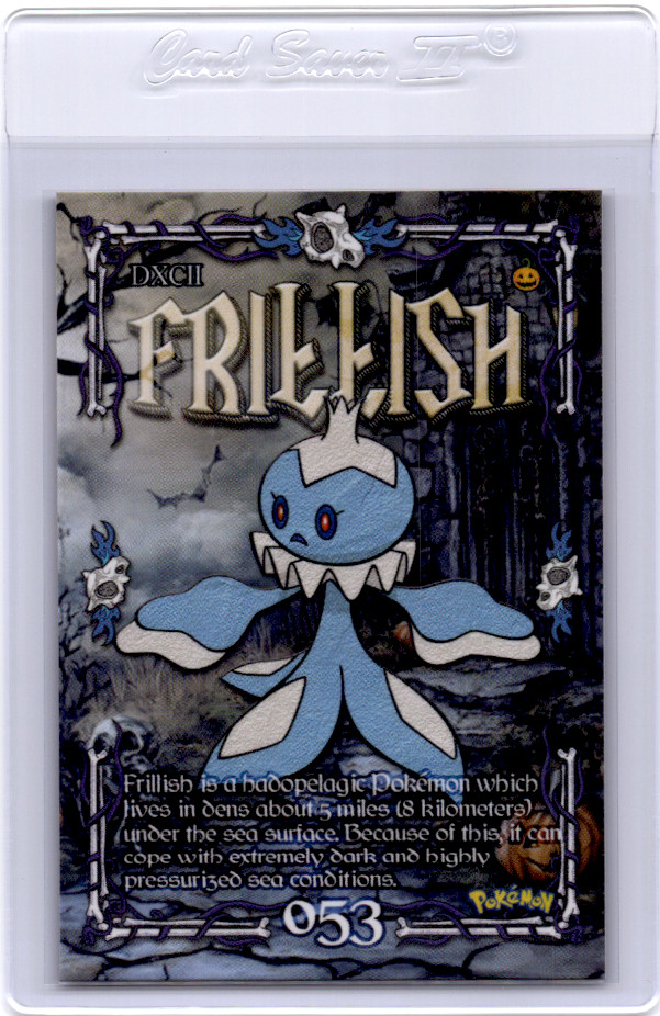 Frillish Pokemon Card