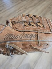 Vtg Macgregor Steerhide Leather Baseball Glove Willie Randolph BrokeI n K2397 RH