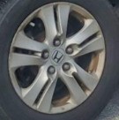 2008 Accord Oe Wheel 16x6-12 10 Spoke Hitachi Manufacturer Honda
