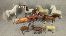 Toy Model Horse Mixed Lot Of 10 Noriker • Appaloosa • Empire • Unimax • Mattel 