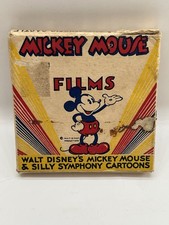 Vintage Disney Mickey Mouse 8mm Reel The Mystic Castle 1535-A W/original Box