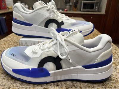 Men's On Brand The Roger Pro 2 Federer White/Blue OC Sneakers Size