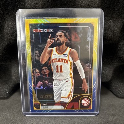 2025-26 NBA Hoops Trae Young 131/275 Blue And Yellow Hawks